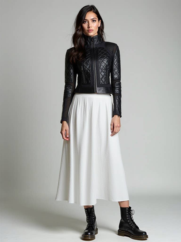 BLACK Classic Moto Jacket for wholesale on Faire