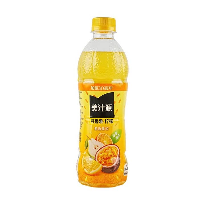 Minute Maid Passion Fruit-Lemon-Pear 450ml (China) for wholesale by Global Bite Co