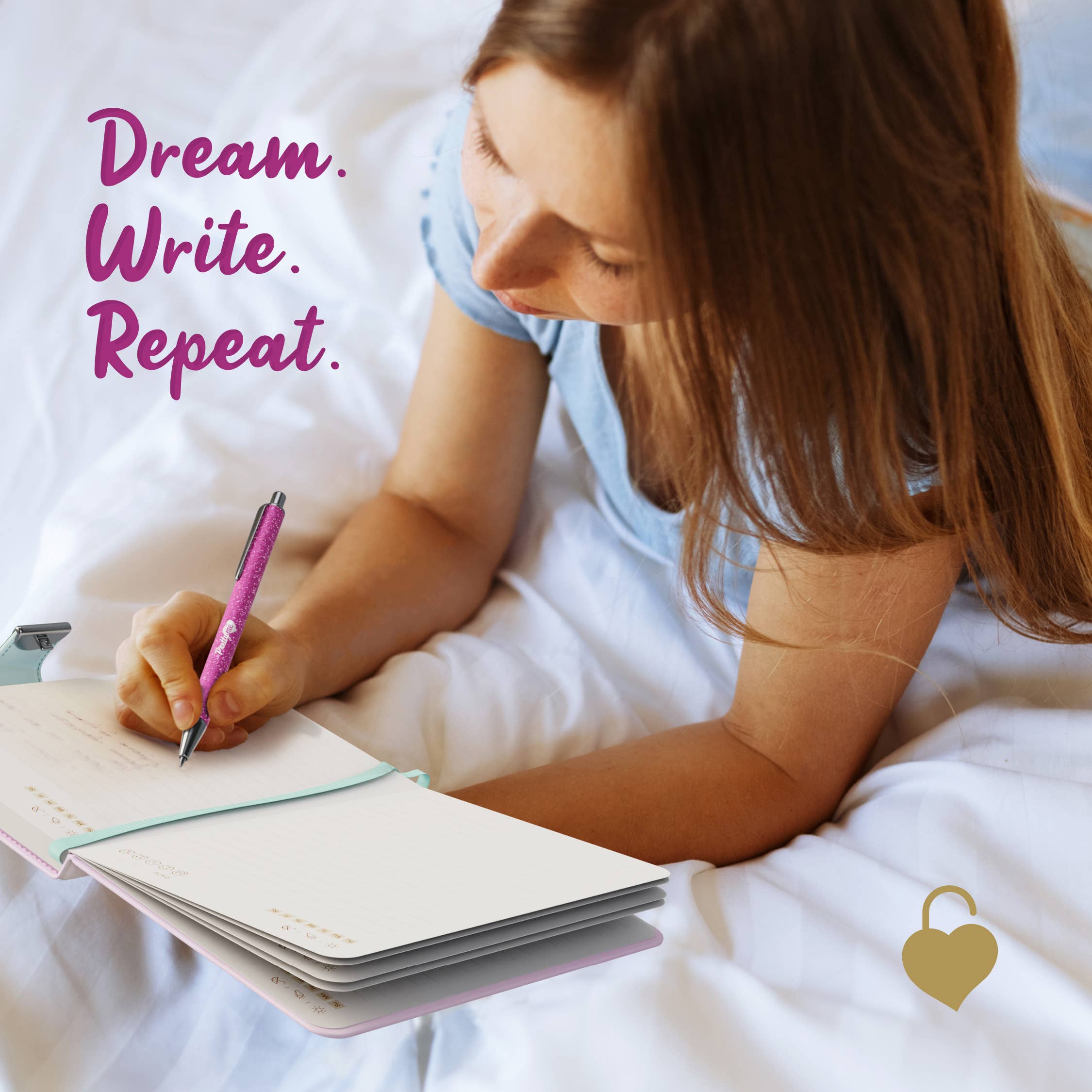 Dan&Darci – wholesale Journal/diary – Child – Secret Diary Set with Lock for Girls - Kids Locking Journal 4