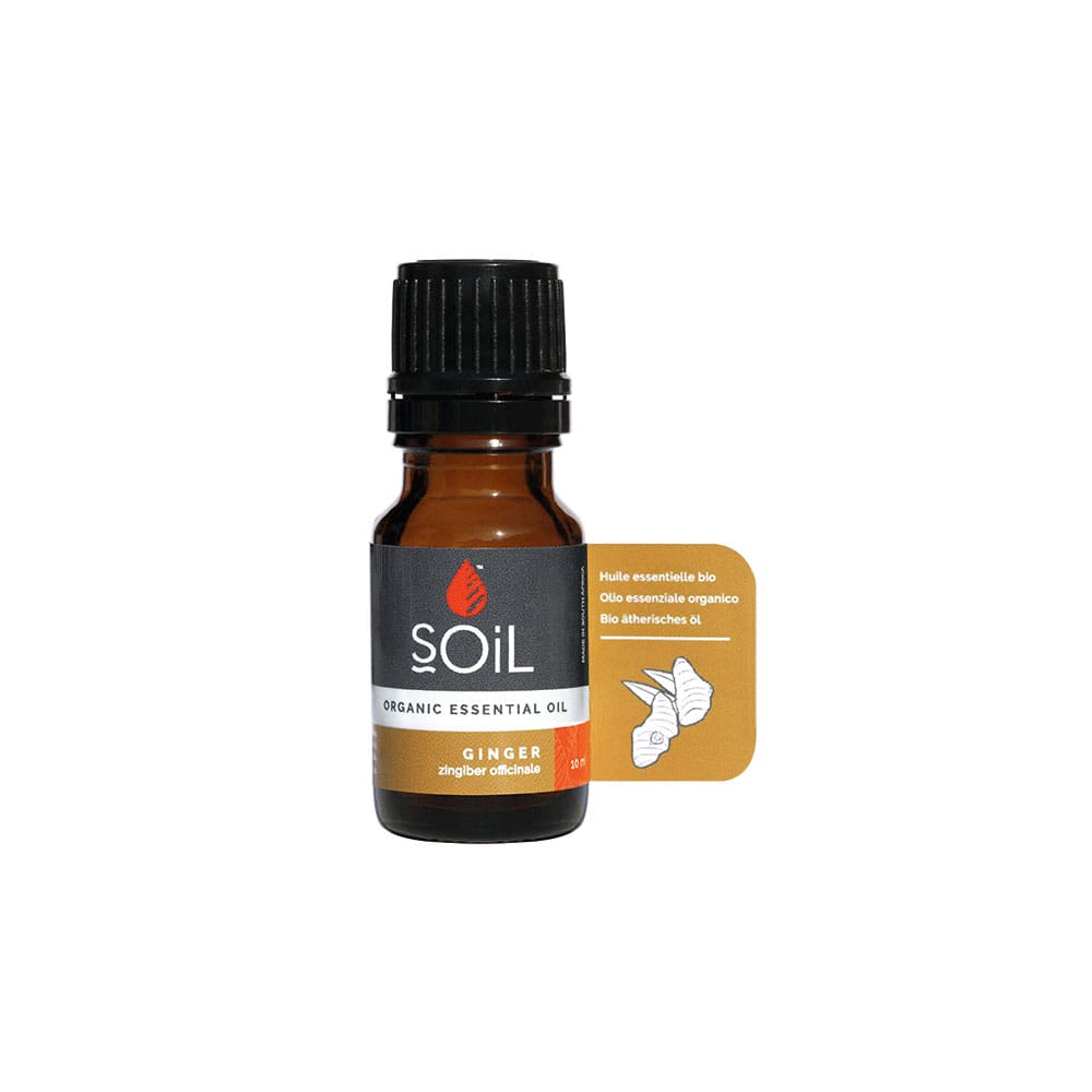 SOiL Organic Aromatherapy – wholesale Essential oil – Ginger Organic Essential Oil0