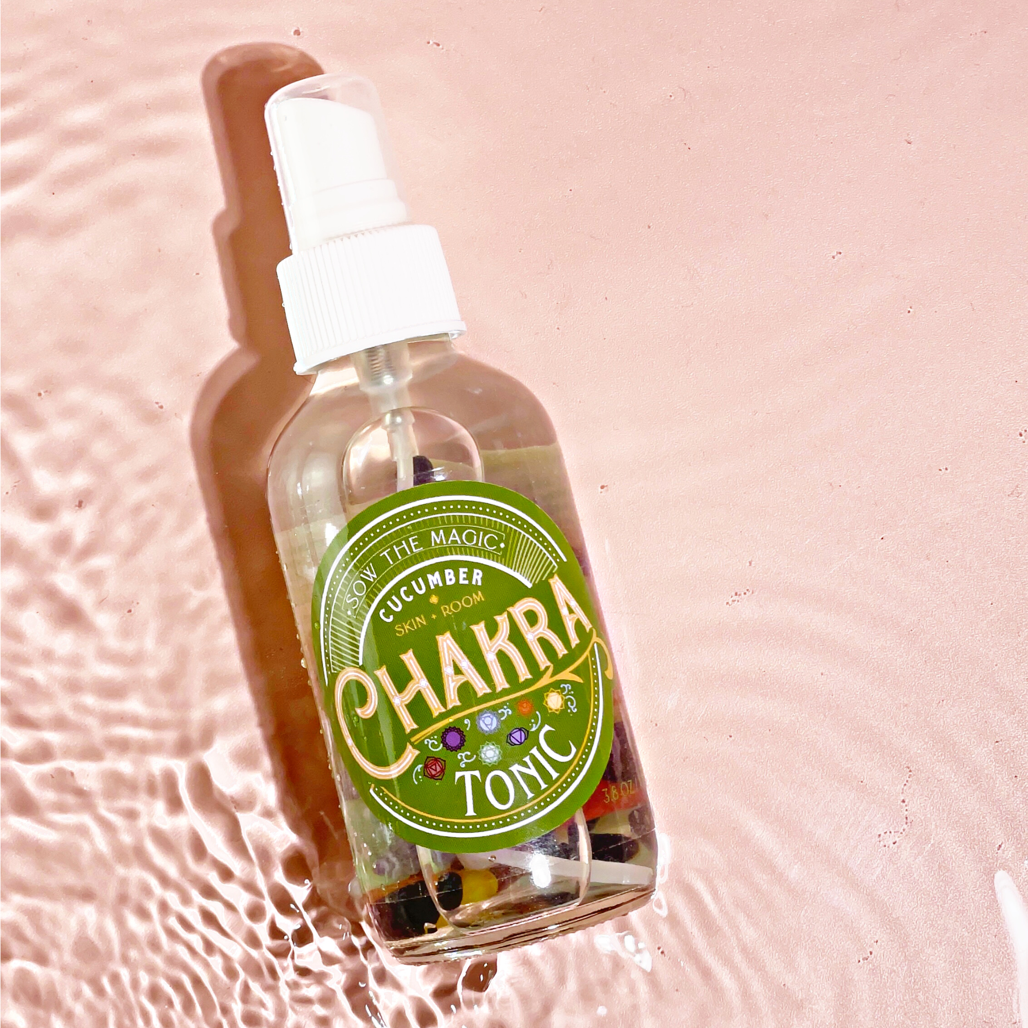 Sow the Magic – Großhandel Raum- & Wäschespray – Mit Edelsteinen angereichertes Chakra-Körper-Tonikum und Raumtonikum1