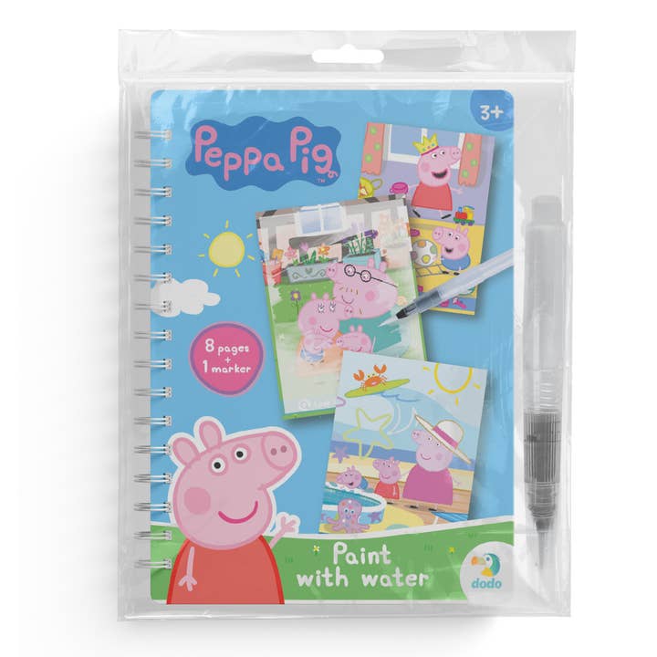 COLORIAGE À L'EAU DODO PEPPA PIG pour la vente par DoDo Brand