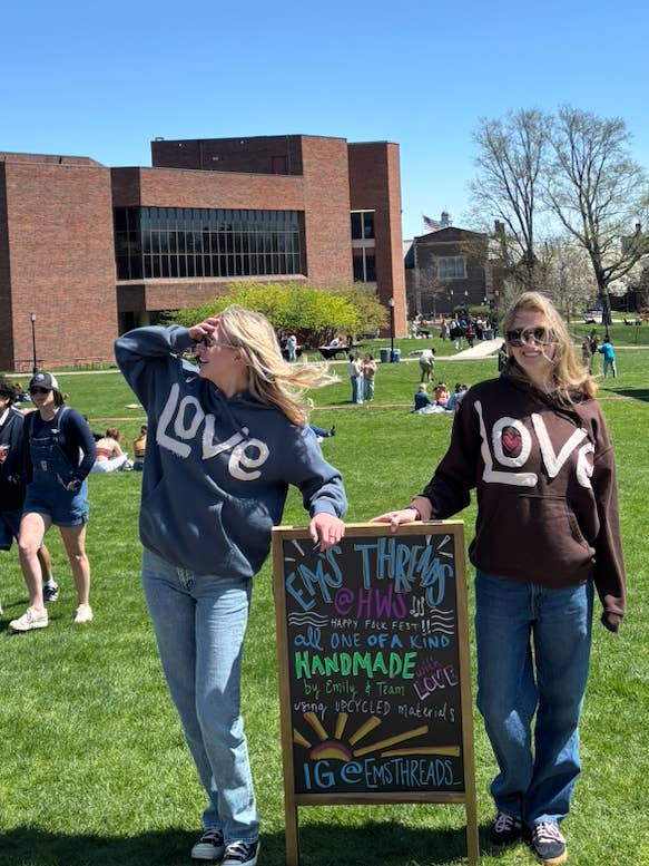 LOVE sweatshirt for wholesale by Em's Threads