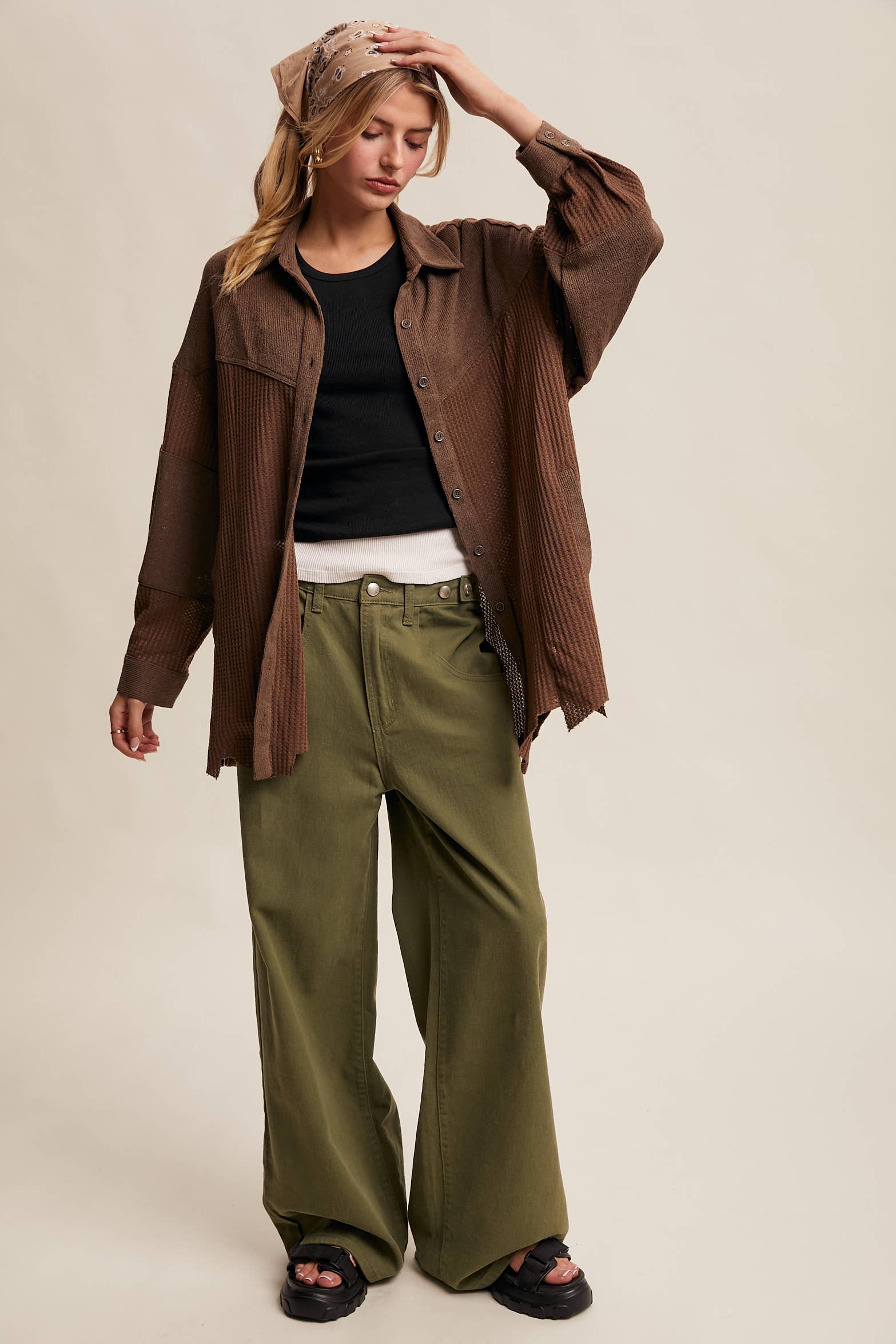 Listicle - Venta al por mayor Vaqueros - Mujer - Pantalones vaqueros de pierna ancha de colores9