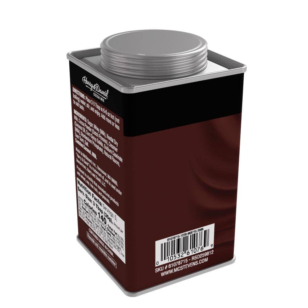 McSteven's - Wholesale Hot Cocoa Mix/Kit - H&D® Truffle Cocoa - Sweet Milk Chocolate (6.25oz Tins)8