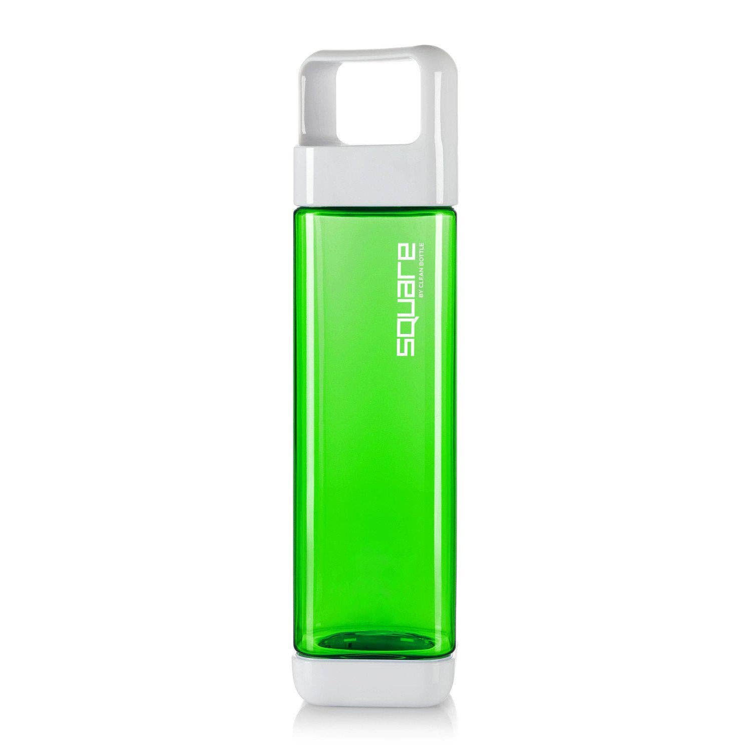 Clean Bottle - Vente Bouteilles d'eau - Bouteille d'eau carrée en Tritan sans BPA2