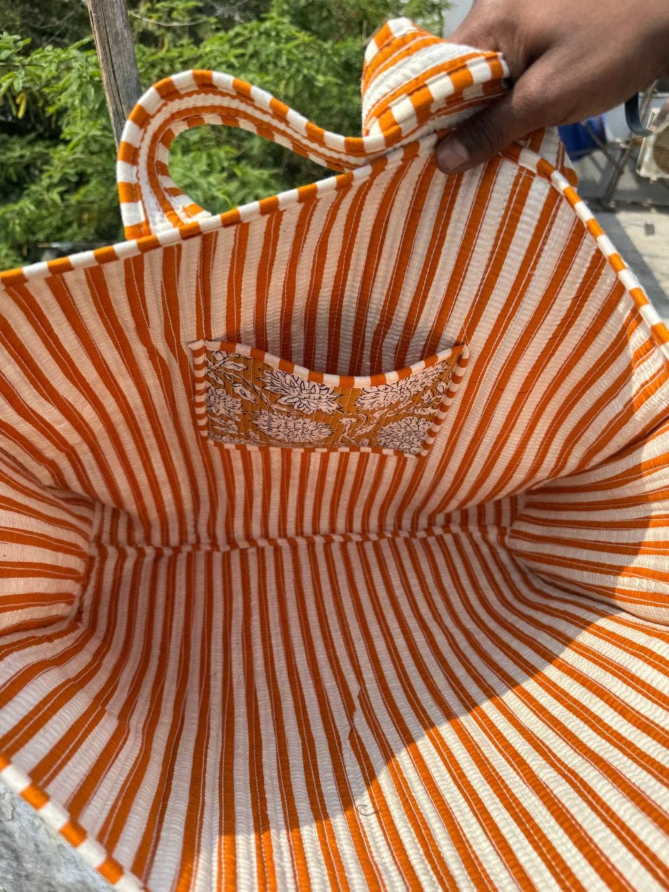 GYPSY STUDIO - Wholesale Shoulder Bag - Women's - Indian Cotton Shoulder Bag Quilted Floral Printed Market Bag2