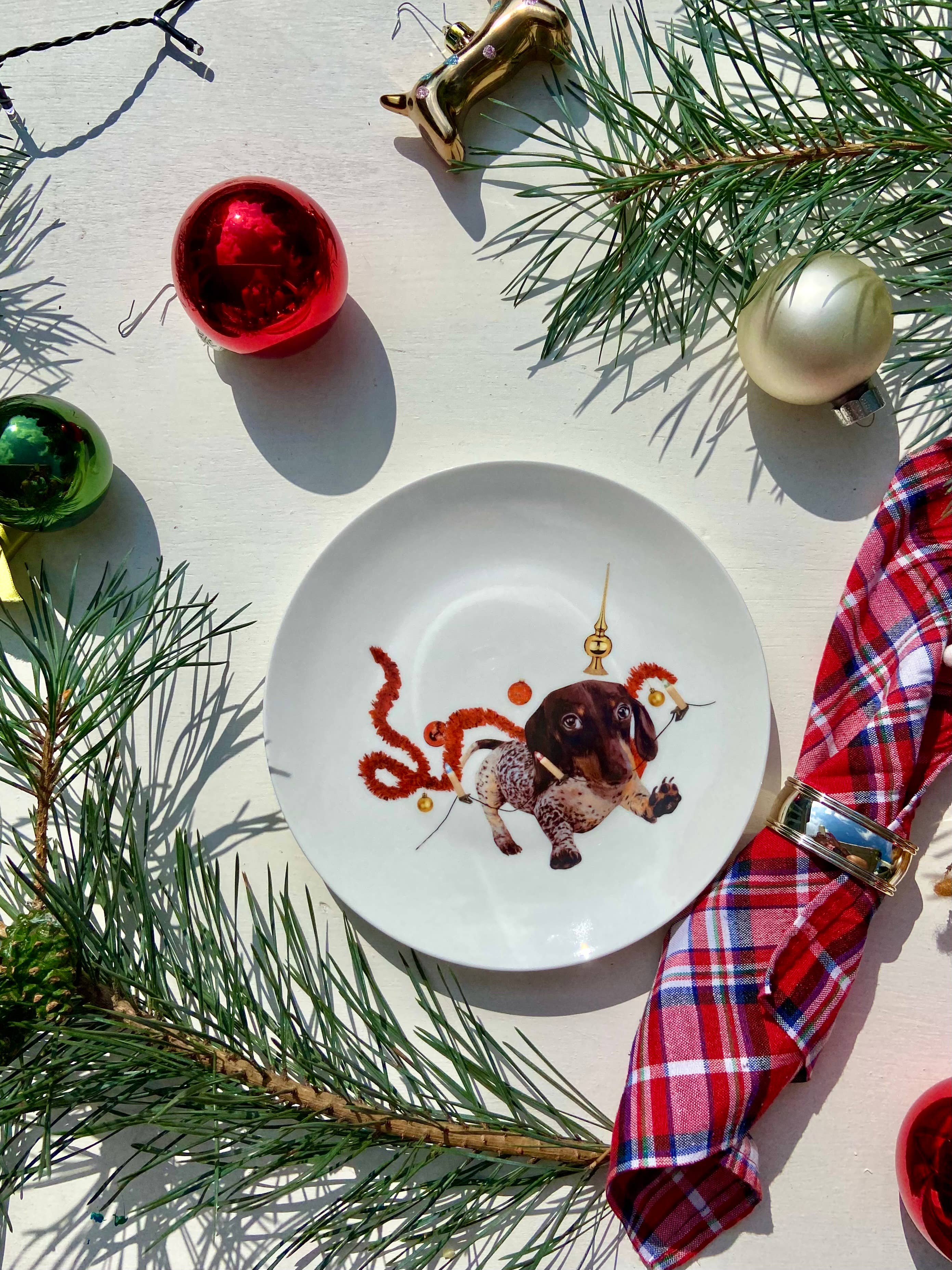 Bordy's – wholesale Tableware set – It's a wienerful Time - Set of 6 Breakfast Plates 10