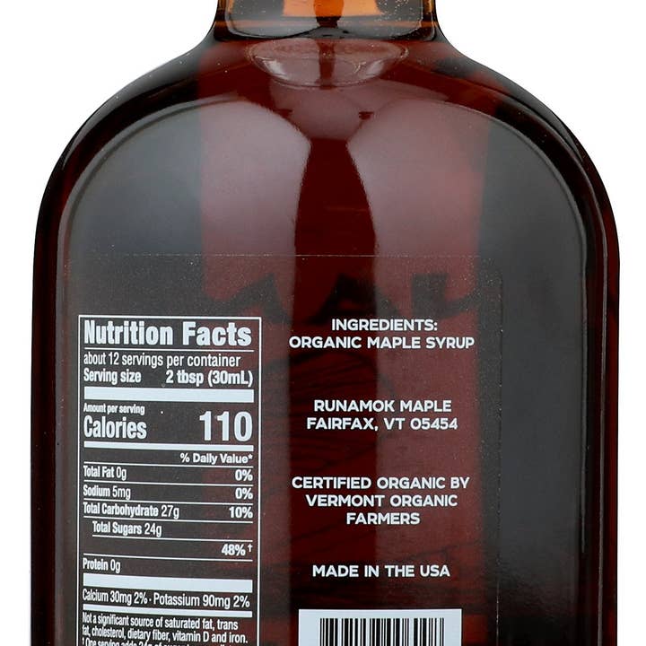 Everyday Supply Co - Wholesale Maple Syrup - RUNAMOK MAPLE SYRUP MAPLE SGRMKR CUT - Case of 61