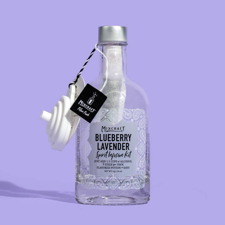 MixCraft - Venta al por mayor Kit para preparar bebidas - Kit de infusión de alcohol de lavanda y arándanos