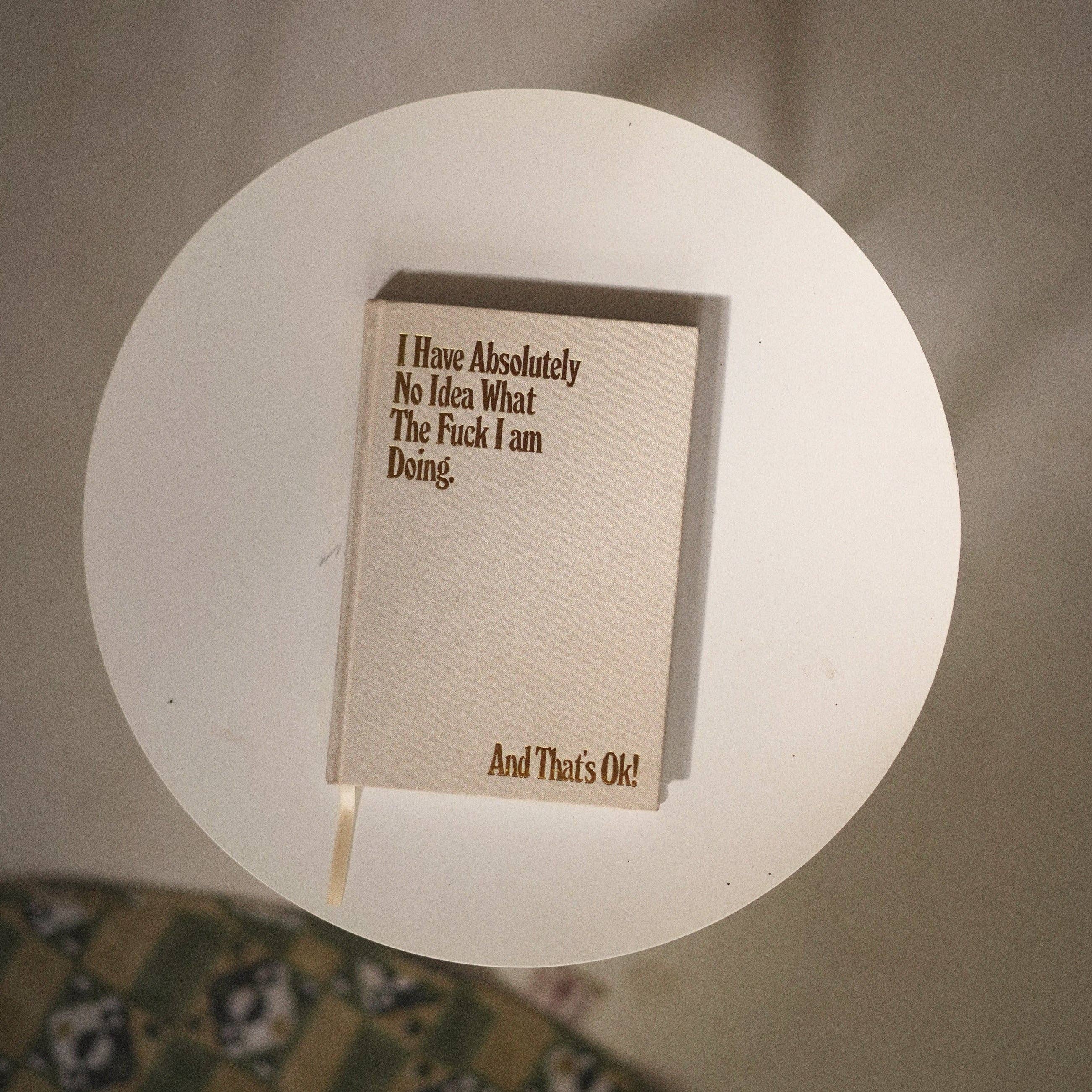 Real Fun, Wow! - Wholesale Journal/Diary - 'No Idea' Linen Bound Journal3