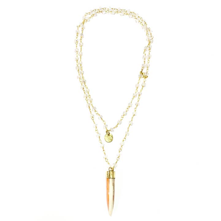 Reece (perzik) voor wholesale door Laura Grove Design