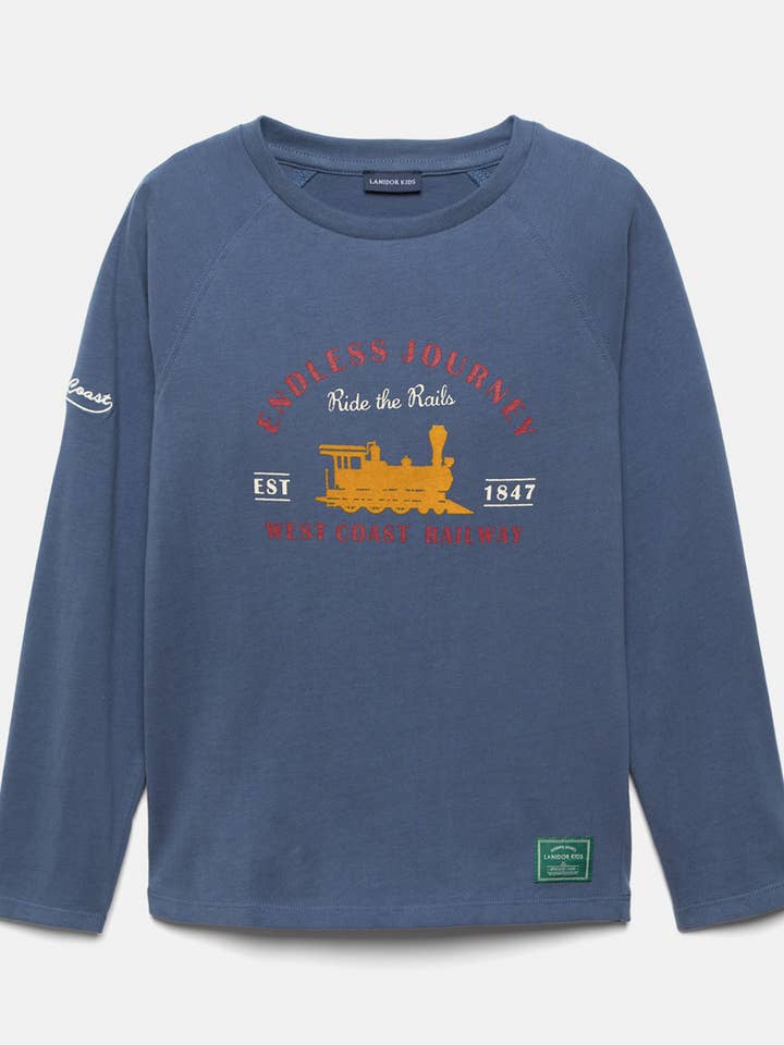 T-shirt stampata (584476-60) per la vendita all'ingrosso da parte di Lanidor Kids