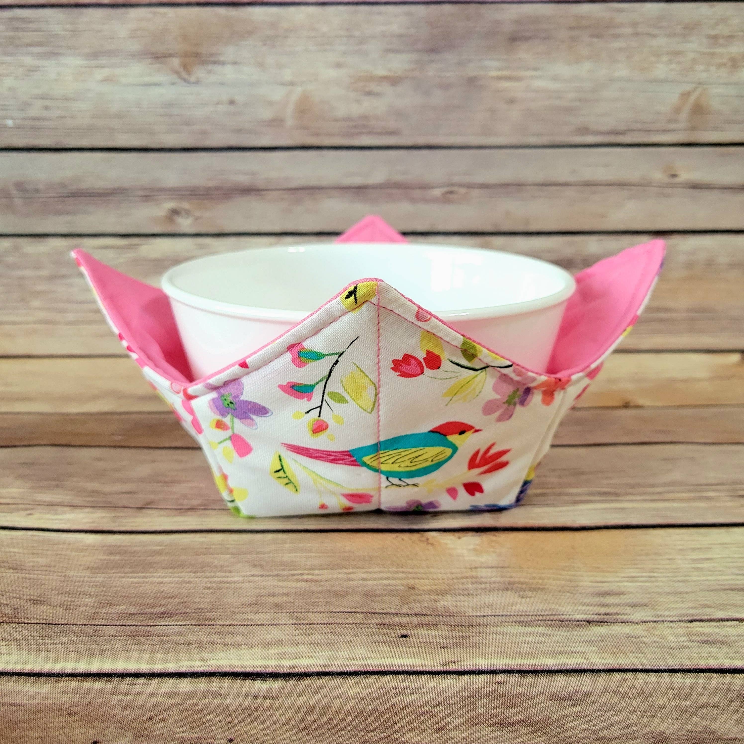 Burpie Bibs Boutique - Wholesale Oven Mitt/Pot Holder - Spring Bowl Cozy | Floral Hot Pad | Flower Flowers Bee Bees7