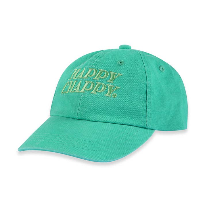 Happy Chappy Kids Cotton Cap in Green for wholesale by Skwosh