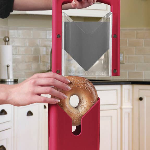 Lifetime Brands - Wholesale Kitchen Tool/Gadget - BAGEL BITER RED1