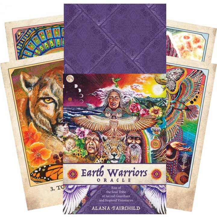 Earth Warriors Oracle Cards Blue Angel for wholesale by Cardshouse