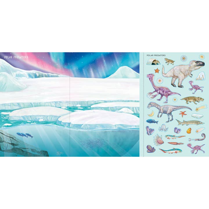 Peter Pauper Press - Wholesale Sticker - Kids & Baby - Sticker Scenes - Dinosaurs5