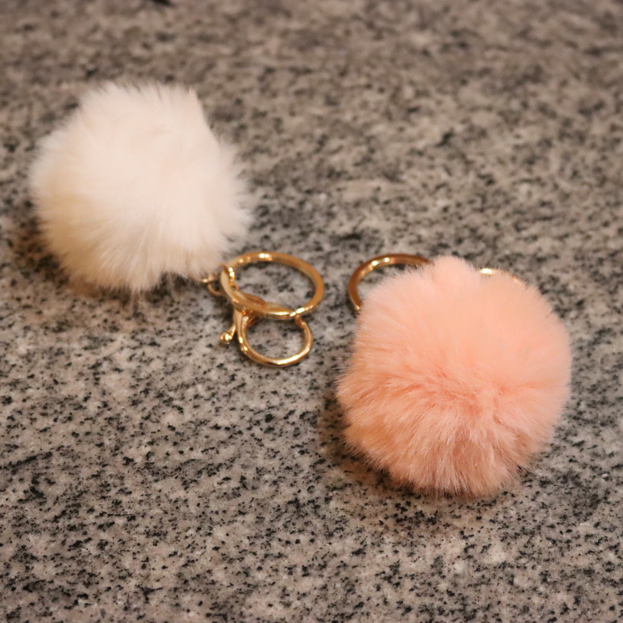 DrifWoo - Wholesale Keychain - Women's - Fluffy Faux Fur Pom-Pom Keychain –Soft Puff Bag Charm 5