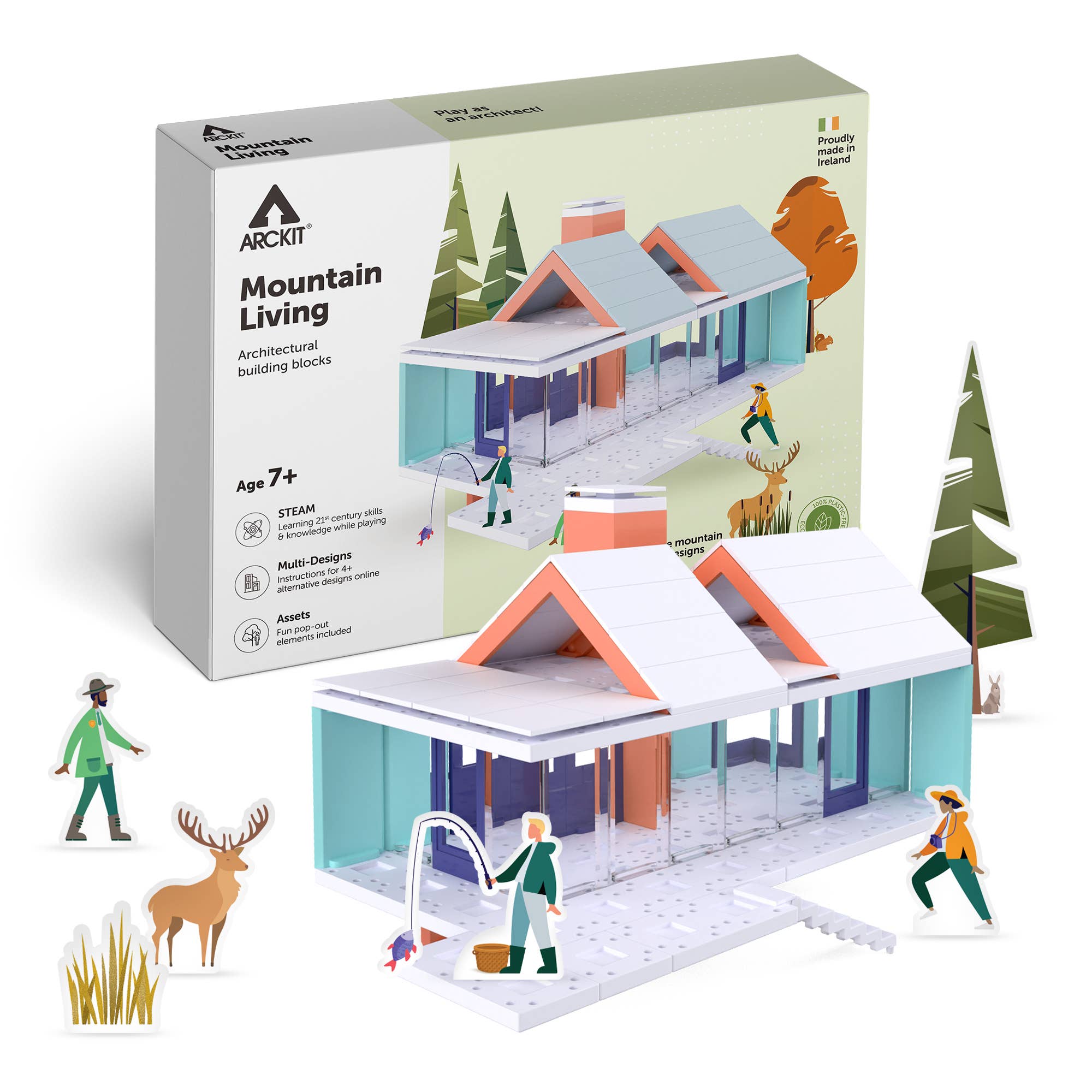 Arckit - Wholesale Building Set - Kids - Arckit Mountain Living Scale Model Architectural Kit5