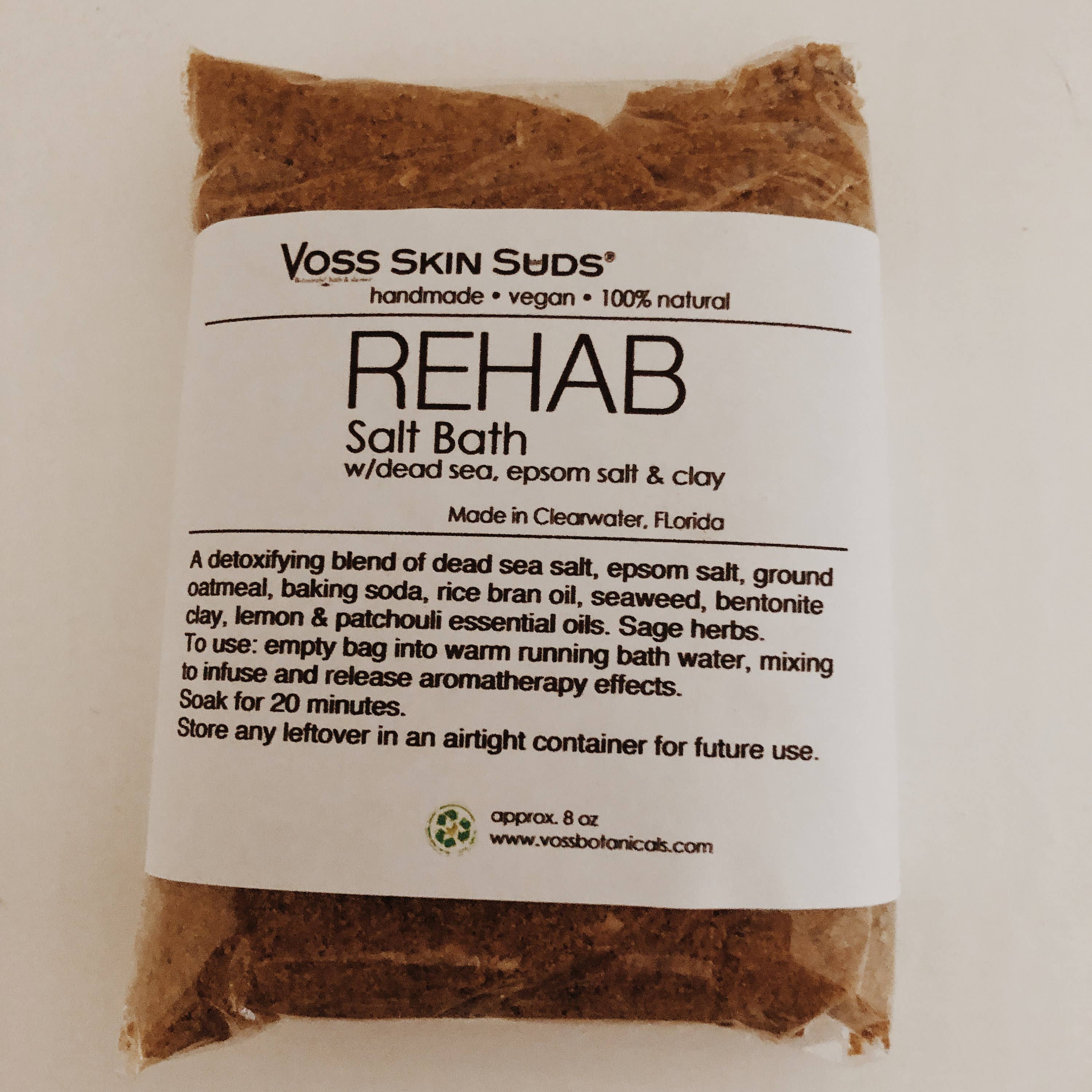 Voss Botanicals, LLC - Vendita all'ingrosso Sali da bagno - Set regalo Bath Salt Spa, set regalo, completamente naturale, vegano, fatto a mano, ricco di minerali per idratare la pelle, rilassare e riposare, disintossicare la pelle7