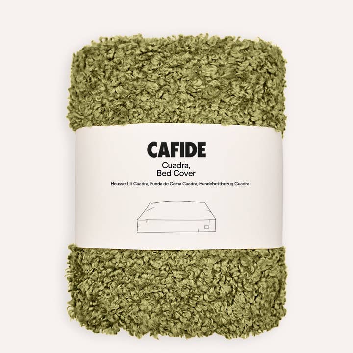 CAFIDE - Wholesale Pet Bed - Dog - Green Sherpa Bed Cover, Cuadra