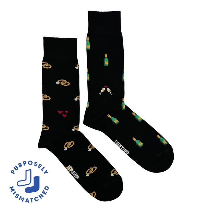 Men's Wedding Socks for wholesale by Friday Sock Co.