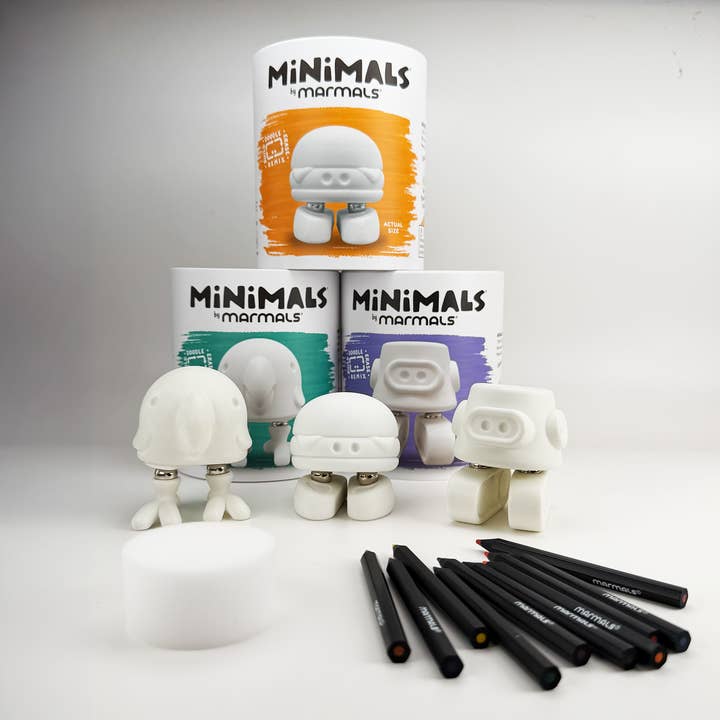 Marmals - Wholesale Build-a-Toy - Kids - MINIMALS Combo Set - qty. 8 of each figure2