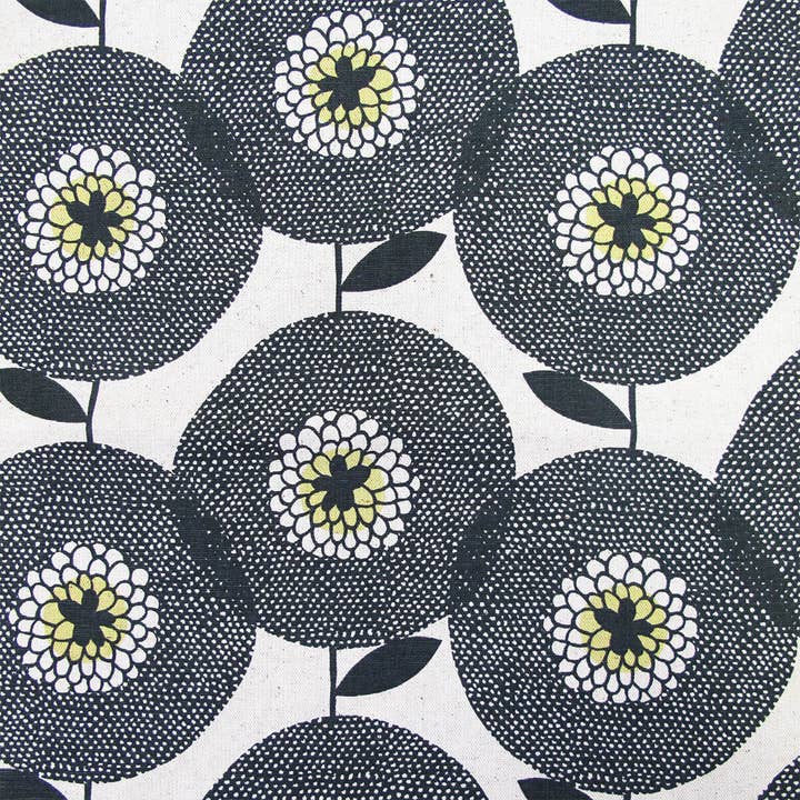 Skinny laMinx – Avental por atacado – Avental Pinny Flower Fields Penny Preto2