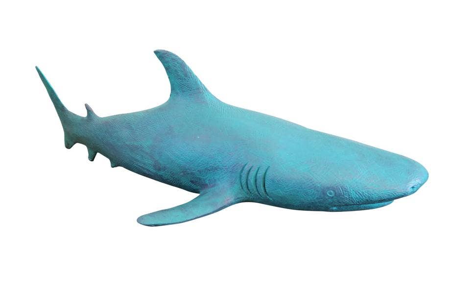 Michael & Philipp Noll e. K. - Wholesale Decorative Figurine - Shark Figure Statue 41.5x18.5x13H cm3