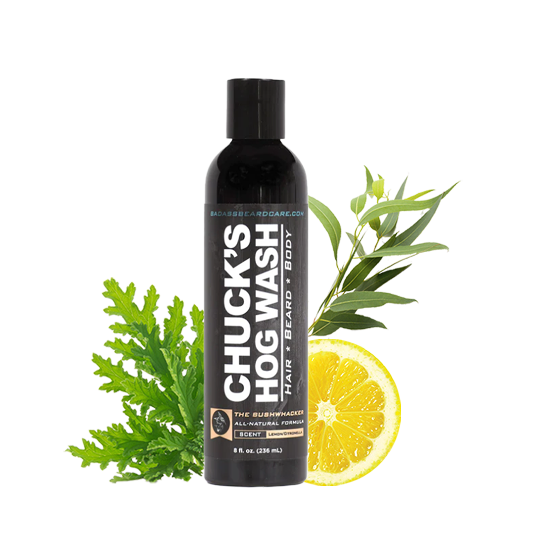 Badass Beard Care - Wholesale 2-in-1 Shampoo & Body Wash - Men's - Chuck's Hog Wash (Beard, Hair, & Body)10