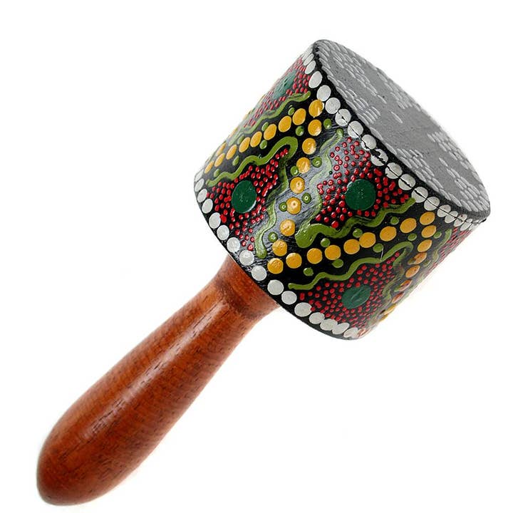 Penebel Rattle for wholesale by Carved Culture