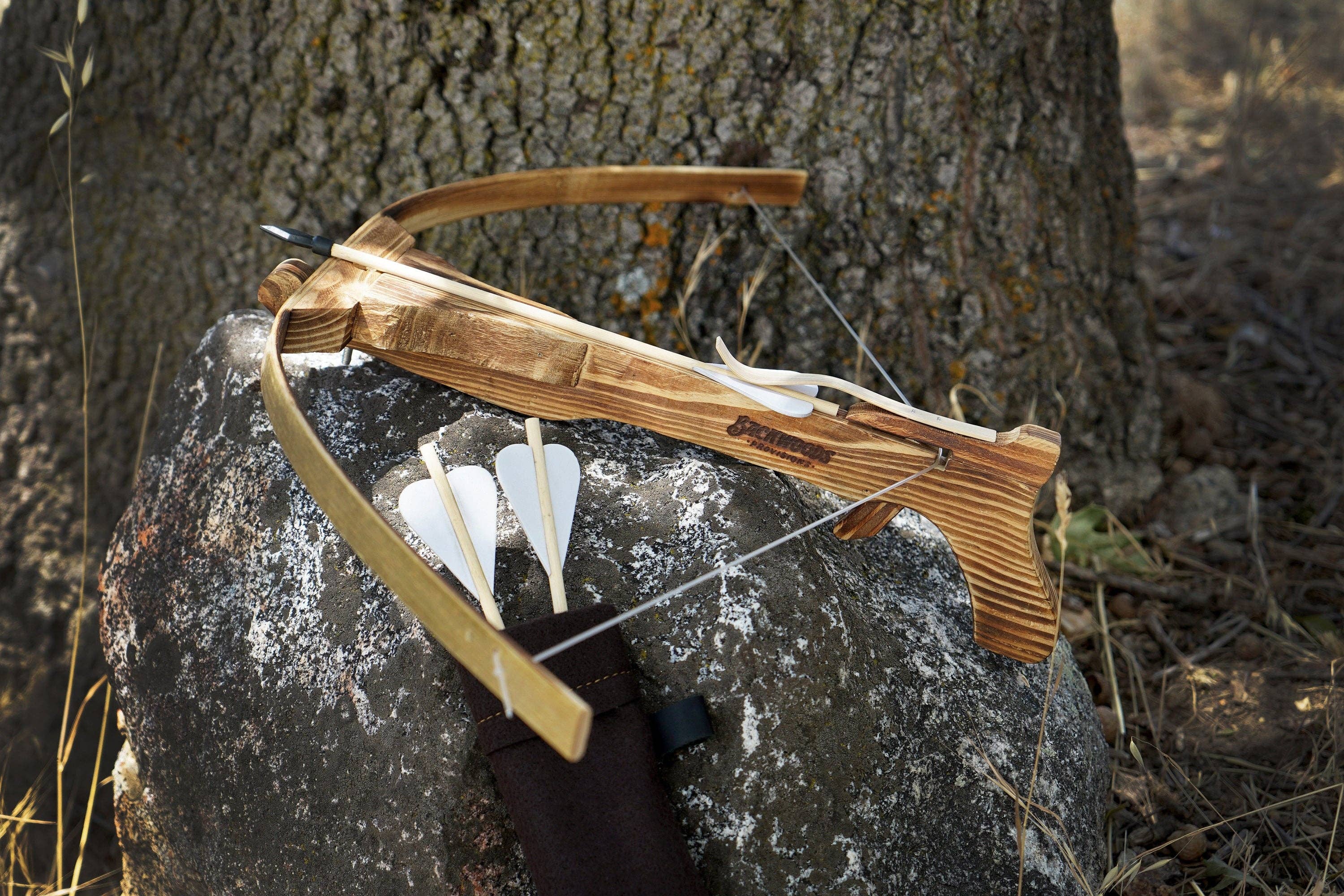 Backwoods Provisions - Wholesale Classic Toy - Kids - 30" Toy Crossbow with Bolts & Belt Quiver4