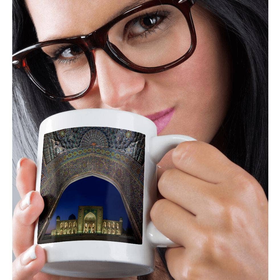 3dRose - Wholesale Coffee Mug - 3dRose, Central Asia, Uzbekistan, Samarkand. Mosque complex at night., Mug9