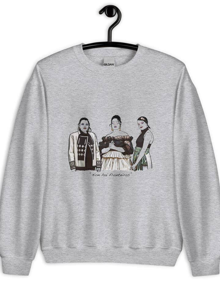 Tanxugueiras sweatshirt for wholesale by El loco del Pelo Rizo