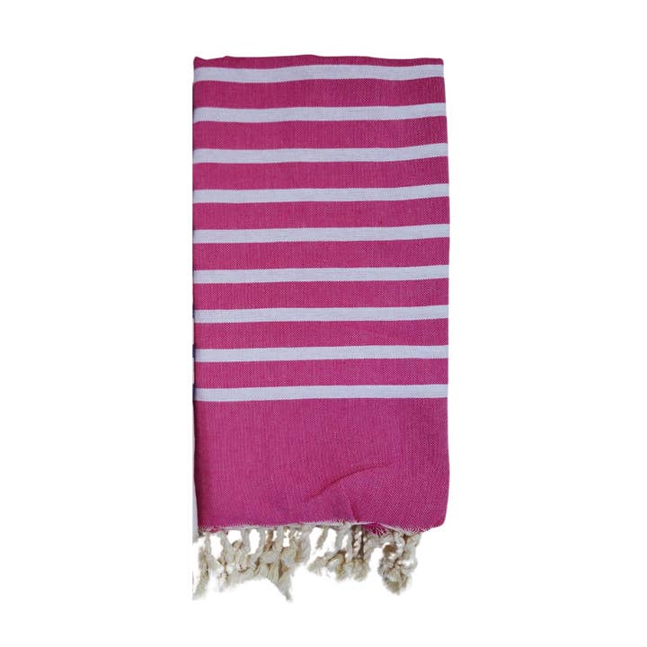 Foutas de Tunisie By Le Comptoir Paris - Wholesale Beach Towel - Beach towel / fouta decor ST MALO 1m x 2m - 100% cotton2