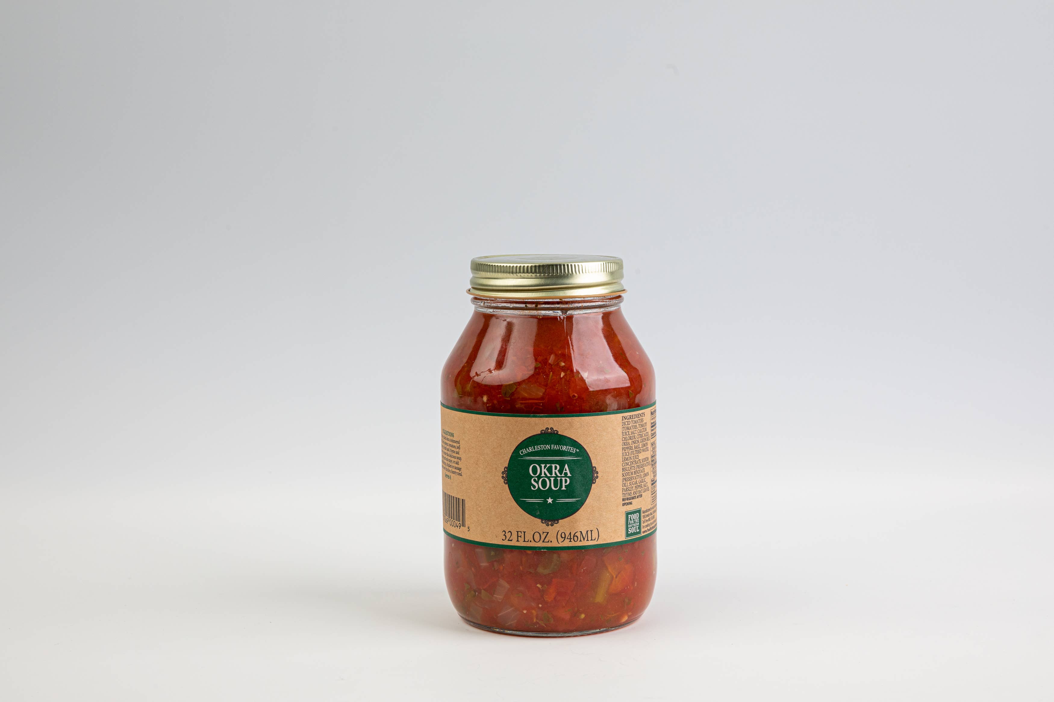 Charleston Favorites, Food For The Southern Soul, BlackJack - Wholesale Soup - Charleston Favorites Okra Soup