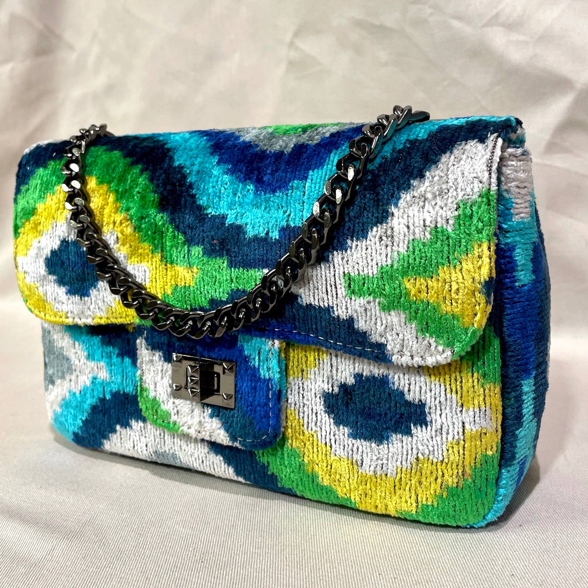 Mila∞Miro by Emelie - Wholesale Crossbody Bag - Women's - Ikat Coco Bag Capri7