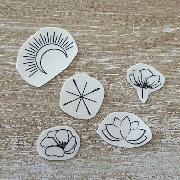 Ekstra Small Variety fine linjer midlertidige tatoveringer for engroshandel hos kierst