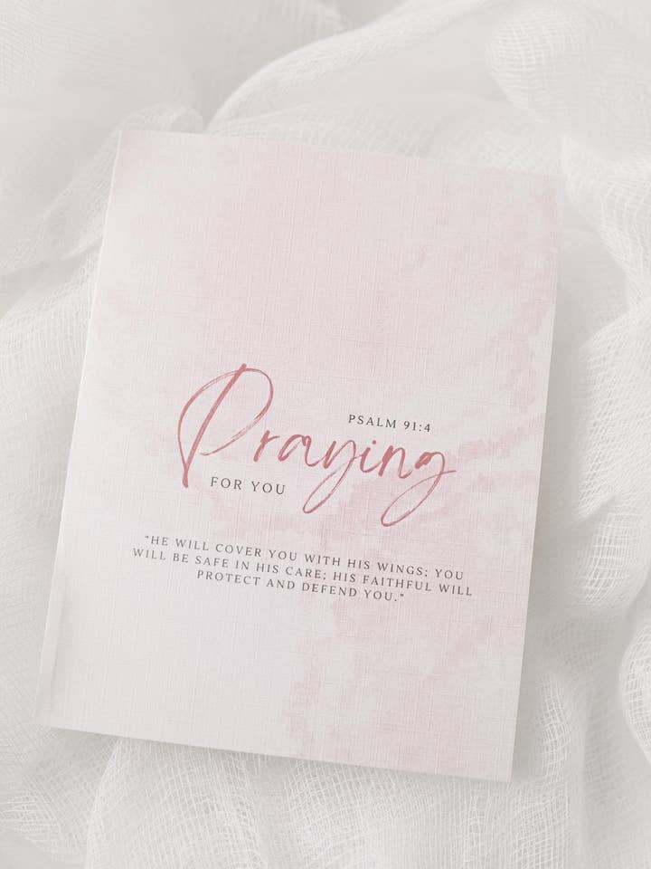 Christliche Gebetskarte | Schriftgestaltung für den Großhandel von TheGoodStop