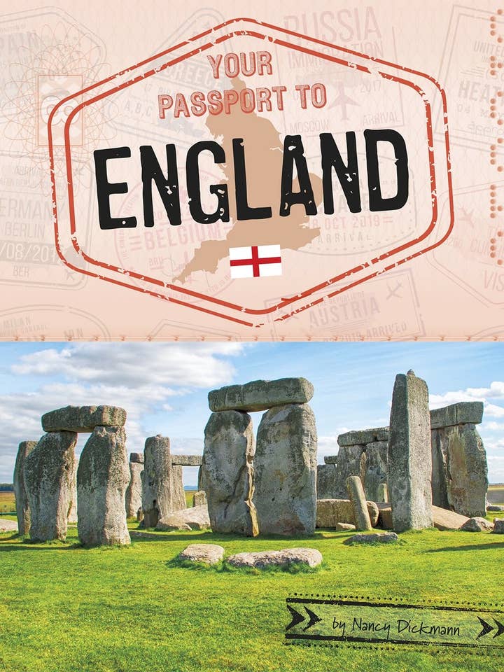 Your Passport to England for wholesale by Capstone