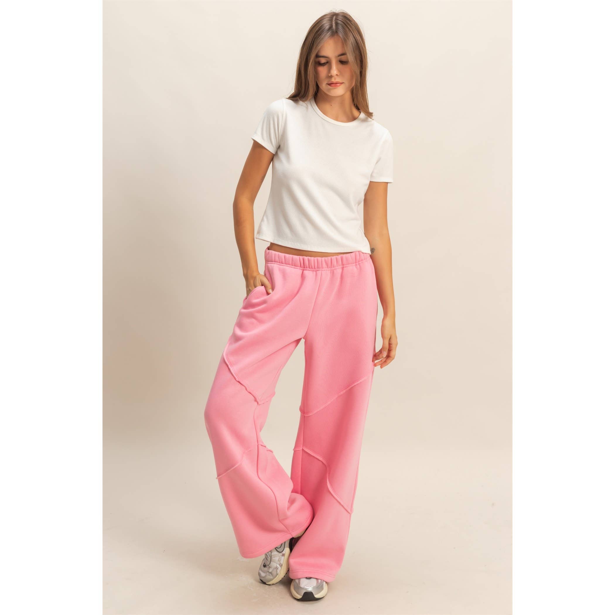 HYFVE - Wholesale Lounge Sweatpants/Joggers - Women's - Relaxed-Fit Jogger Pants With Pocket Detail15