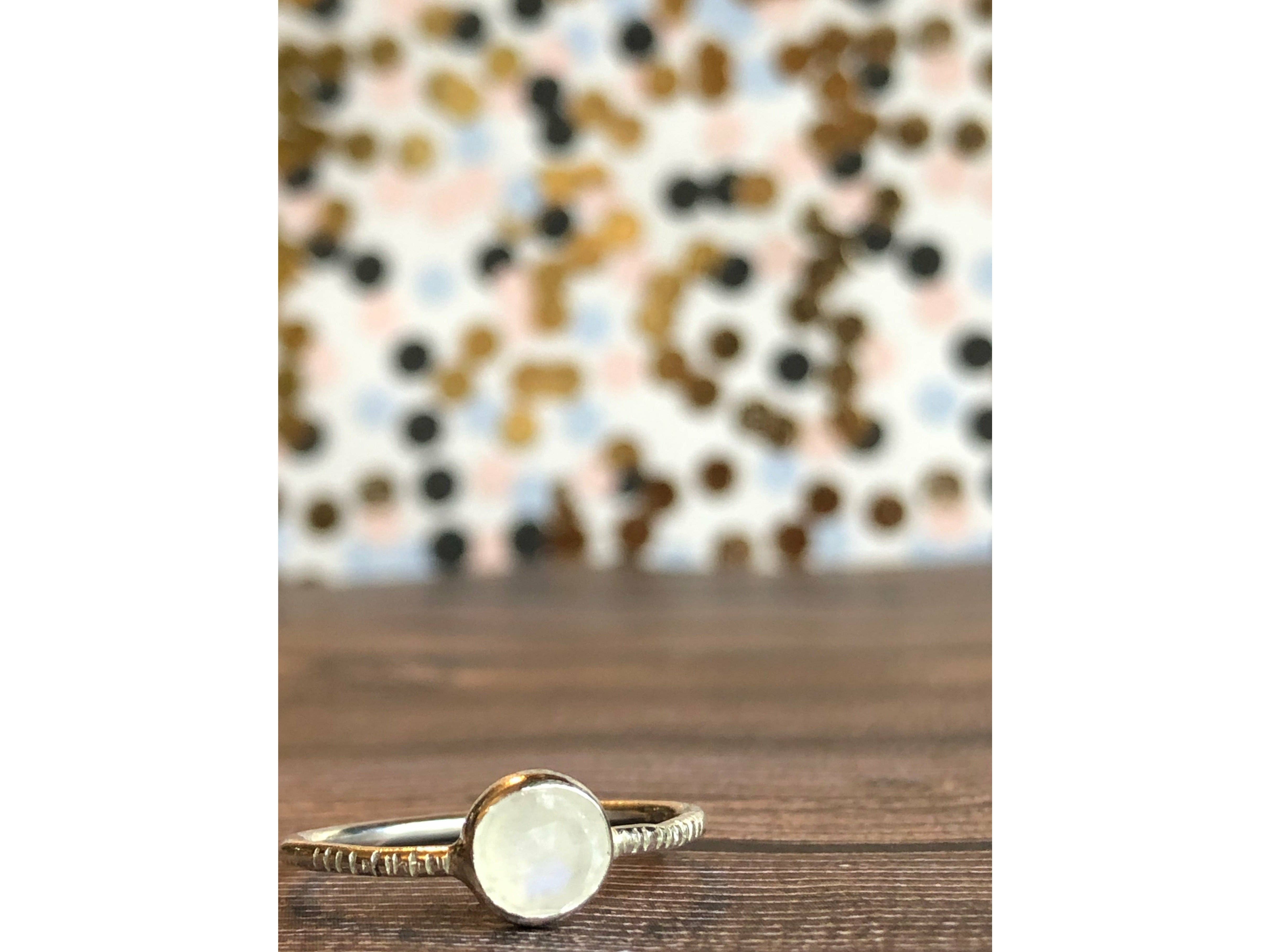 Nevermore Fine Jewelry - Vente Solitaire - Bague Moonstone5