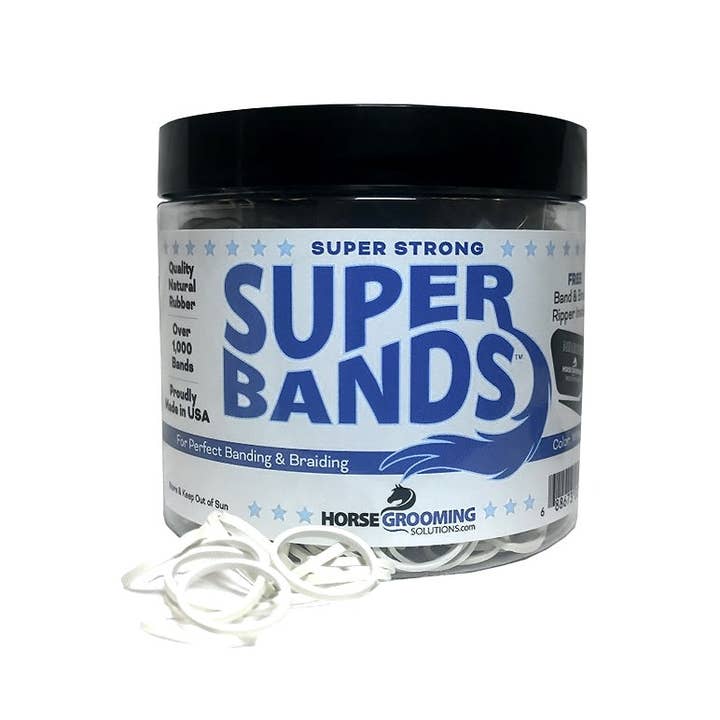 Smart Horse Gear - Wholesale Horseback riding gear - Super Bands Jar-Brown/Chestnut2