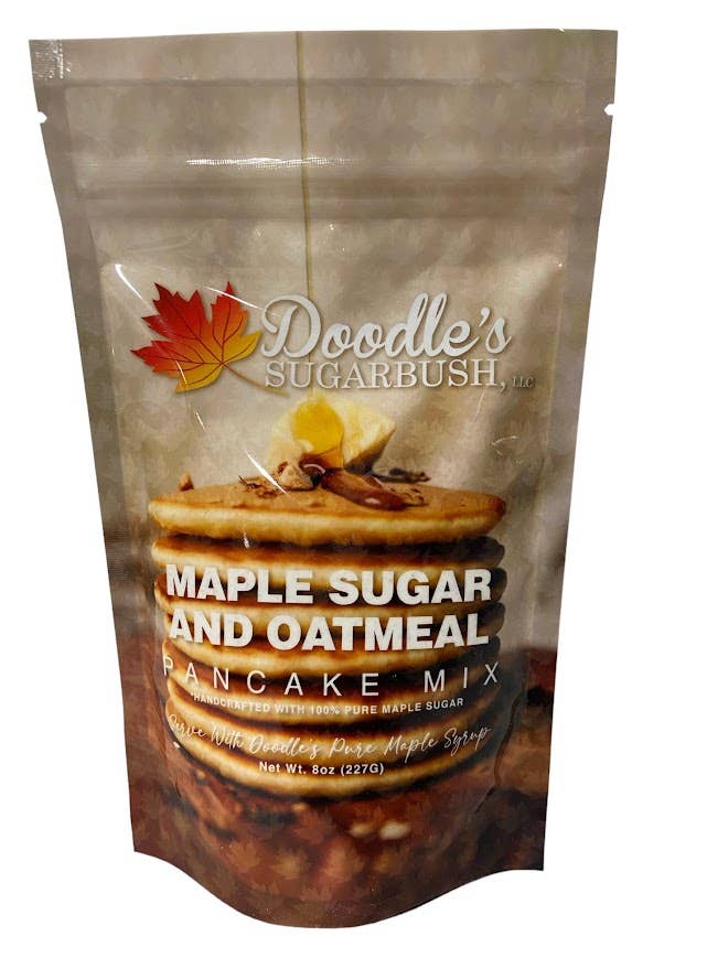 Doodle's Sugarbush, LLC - Pure Michigan Maple Syrup - Wholesale Pancake Mix - Maple Sugar & Oatmeal Pancake Mix
