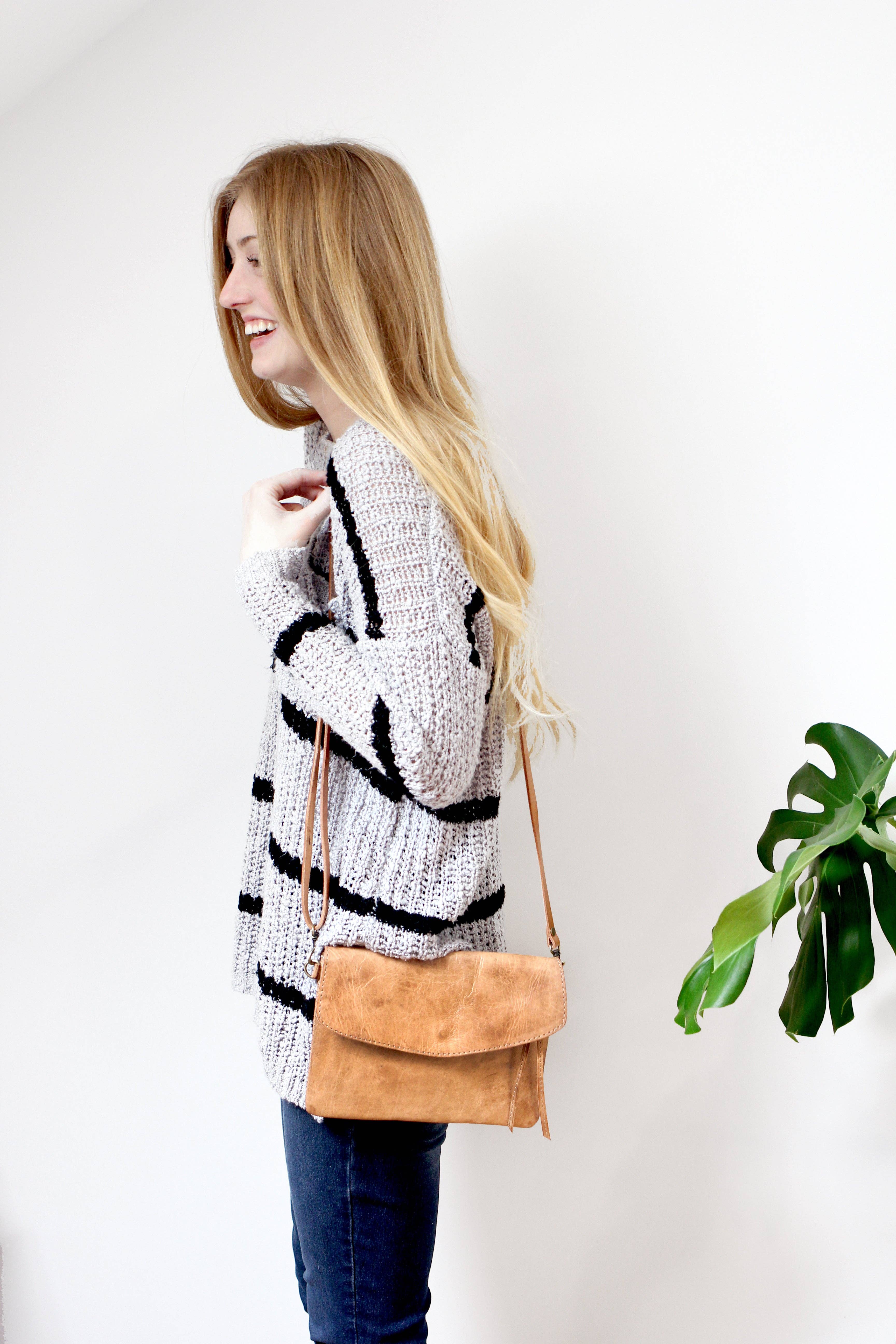 Jubilee Trading Co.  |  Ethical Trade Decor + Accessories - Wholesale Crossbody Bag - Women's - Rosa Crossbody Clutch1