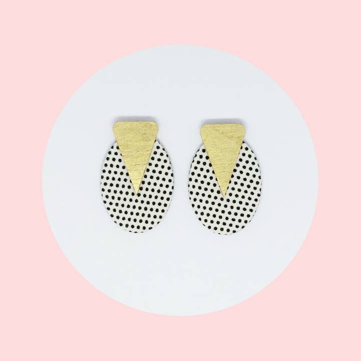 Silky Moons Jewelry – wholesale Stud/post earrings – Ellipse Stud Earrings2