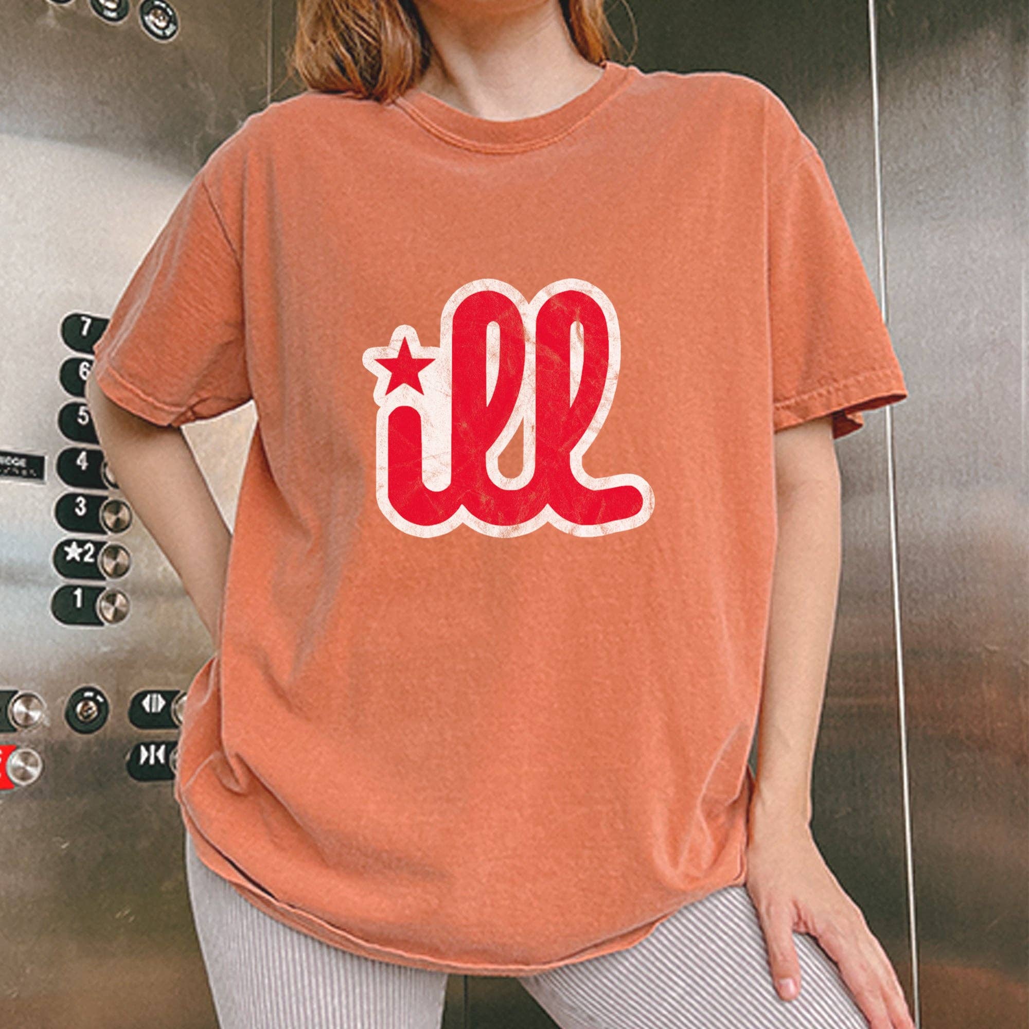 Expression Tees - Vente T-shirt sérigraphié – femme - ILL Vintage C'est Un Truc De Philly T-shirt Vintage Doux Unisexe33