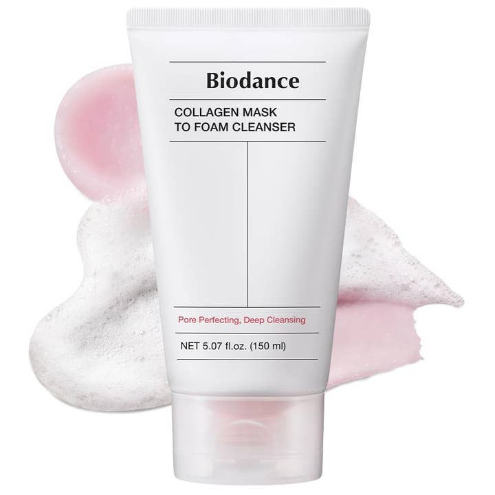 Nettoyant moussant au masque de collagène BIODANCE 150 ml (5,07 fl. oz.) pour la vente par Glowiss