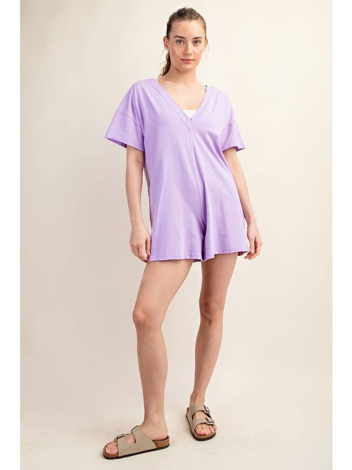 Peace Love Line – wholesale Byxdress - Dam – PL2218 - BOMULLSLYCRA SOLID ROMPER12